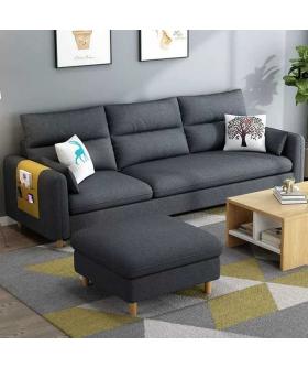Sofa L Góc 779b2 (2.5m x 1.5m) + 1 bàn trà MS00 Sofa L Góc 779b2 (2.5m x 1.5m) + 1 bàn trà MS00